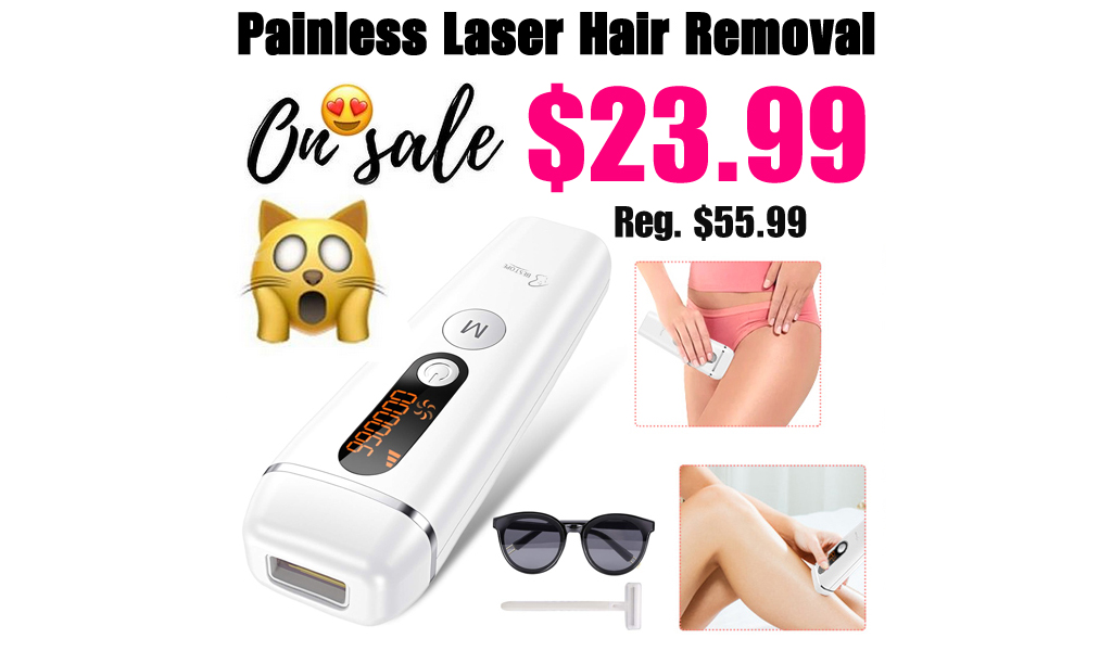 Painless Laser Hair Removal Only $23.99 Shipped on Amazon (Regularly $55.99)
