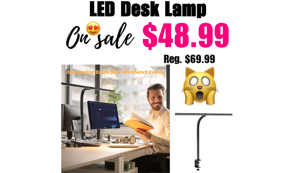 LED Desk Lamp Only $48.99 Shipped on Amazon (Regularly $69.99)