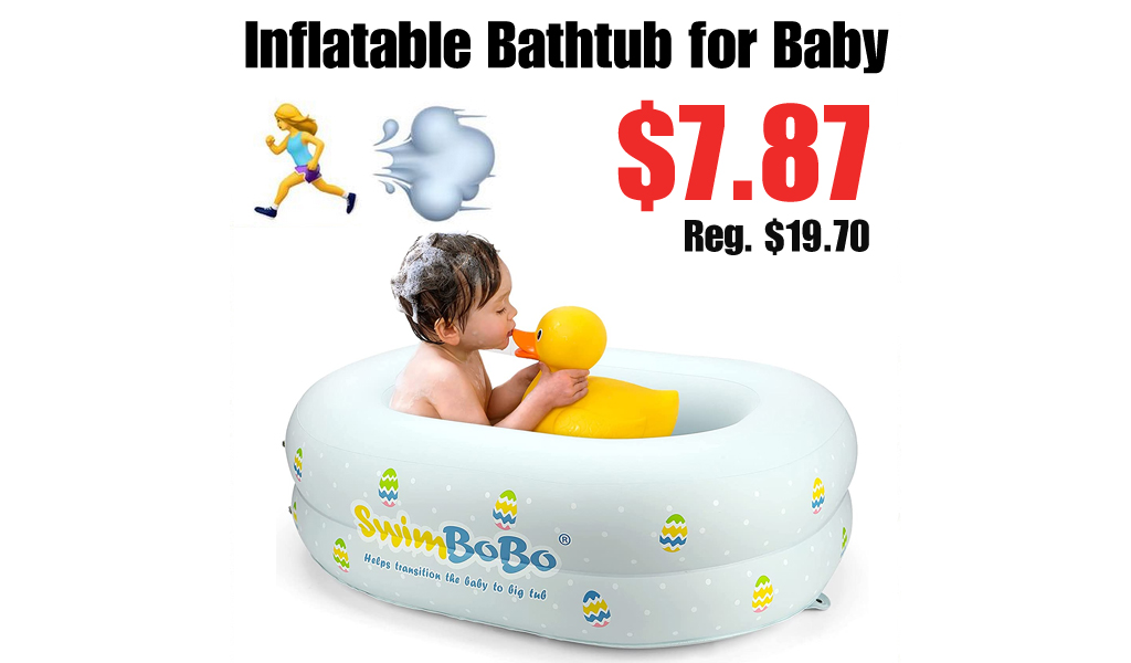 Inflatable Bathtub for Baby Only $7.87 Shipped on Amazon (Regularly $19.70)
