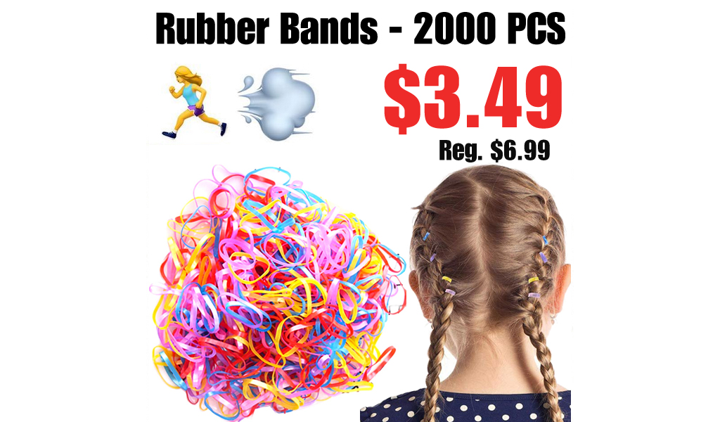 Rubber Bands - 2000 PCS Only $3.49 Shipped on Amazon (Regularly $6.99)