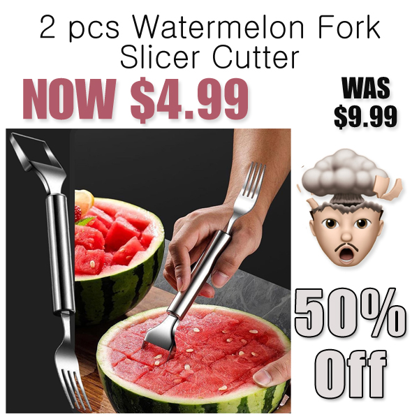 2pcs Watermelon Fork Slicer Cutter Only $4.99 Shipped on Amazon (Regularly $9.99)