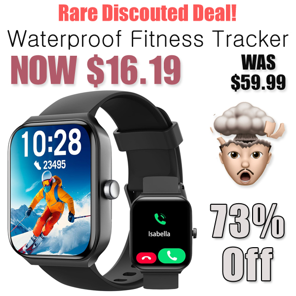 Waterproof Fitness Tracker Only $16.19 Shipped on Amazon (Regularly $59.99)