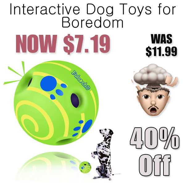 Interactive Dog Toys for Boredom Only $7.19 Shipped on Amazon (Regularly $11.99)