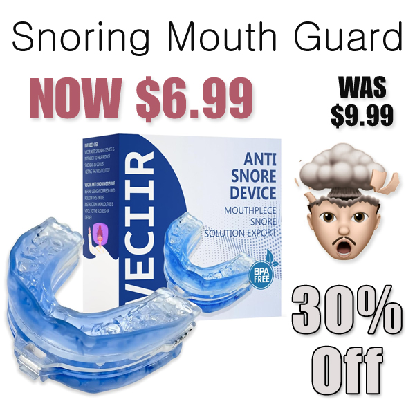 Snoring Mouth Guard Only $6.99 Shipped on Amazon (Regularly $9.99)