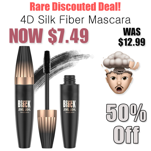 4D Silk Fiber Mascara Only $7.49 Shipped on Amazon (Regularly $12.99)