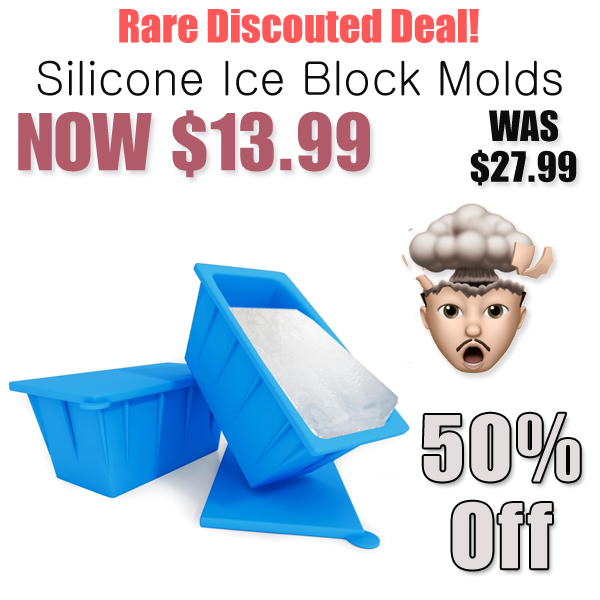Silicone Ice Block Molds Only $13.99 Shipped on Amazon (Regularly $27.99)