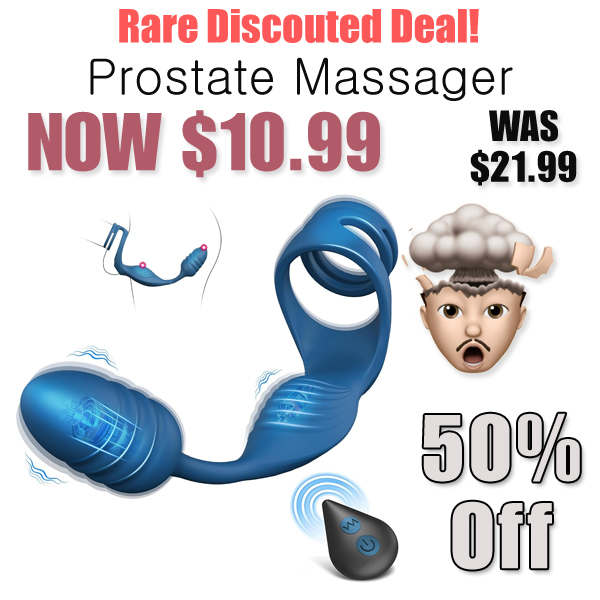 Prostate Massager Only $10.99 Shipped on Amazon (Regularly $21.99)
