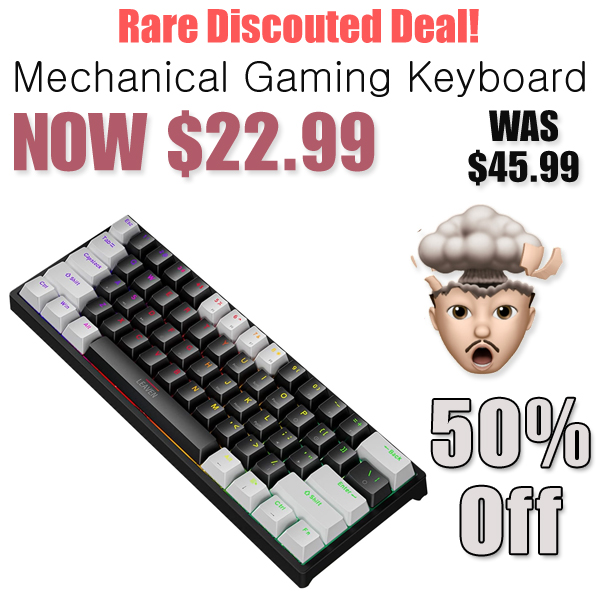 Mechanical Gaming Keyboard Only $22.99 Shipped on Amazon (Regularly $45.99)