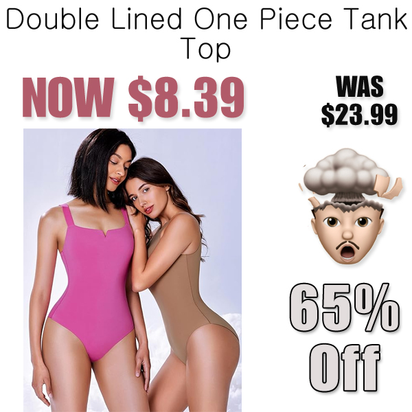 Double Lined One Piece Tank Top Only $8.39 Shipped on Amazon (Regularly $23.99)