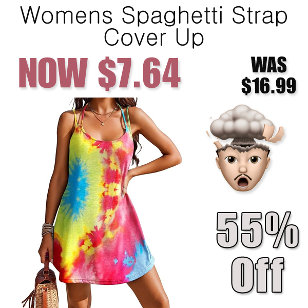 Womens Spaghetti Strap Cover Up Only $7.64 Shipped on Amazon (Regularly $16.99)