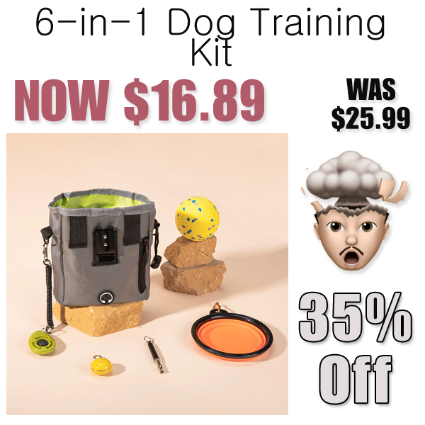 6-in-1 Dog Training Kit Only $16.89 (Regularly $25.99)