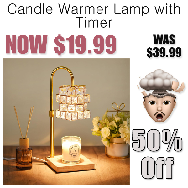 Candle Warmer Lamp with Timer Only $19.99 Shipped on Amazon (Regularly $39.99)