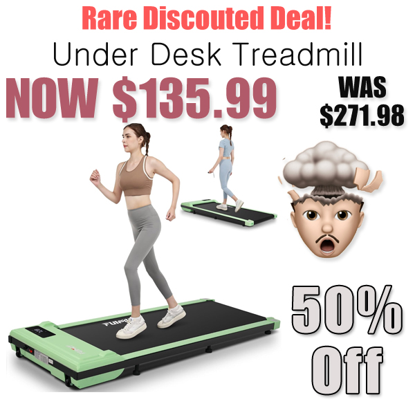 Under Desk Treadmill Only $135.99 Shipped on Amazon (Regularly $271.98)