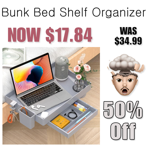 Bunk Bed Shelf Organizer Only $17.84 Shipped on Amazon (Regularly $34.99)