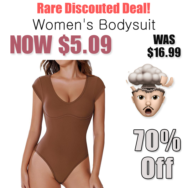 Women's Bodysuit Only $5.09 Shipped on Amazon (Regularly $16.99)