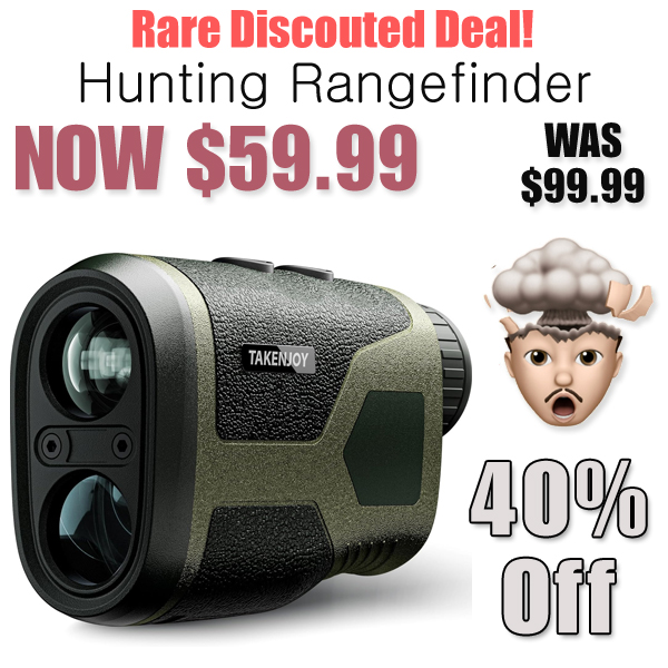 Hunting Rangefinder Only $59.99 Shipped on Amazon (Regularly $99.99)