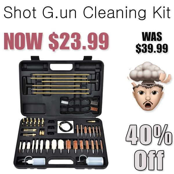 Shot G.un Cleaning Kit Only $23.99 Shipped on Amazon (Regularly $39.99)