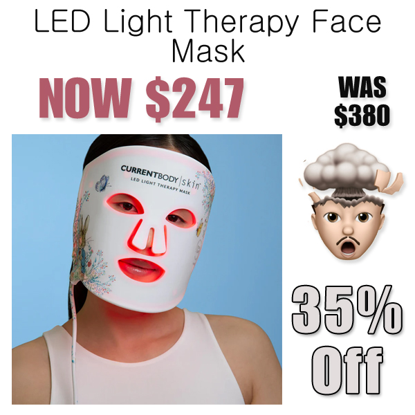 LED Light Therapy Face Mask Only $247 (Regularly $380)