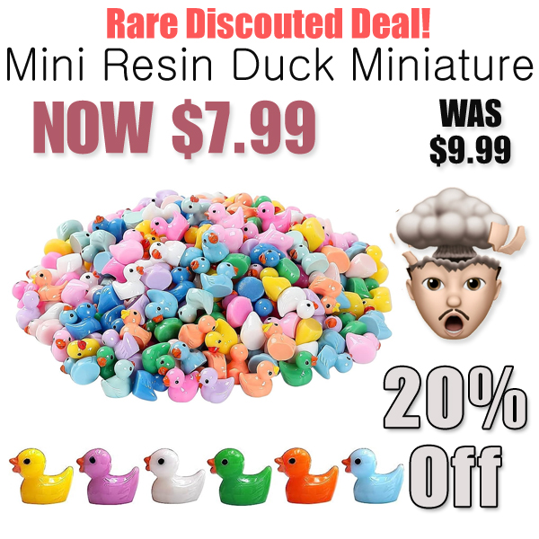 Mini Resin Duck Miniature Only $7.99 Shipped on Amazon (Regularly $9.99)