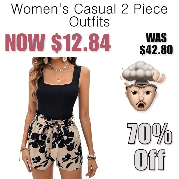 Women's Casual 2 Piece Outfits Only $12.84 Shipped on Amazon (Regularly $42.80)