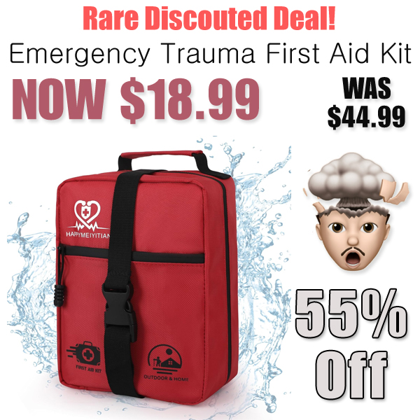 Emergency Trauma First Aid Kit Only $18.99 Shipped on Amazon (Regularly $44.99)