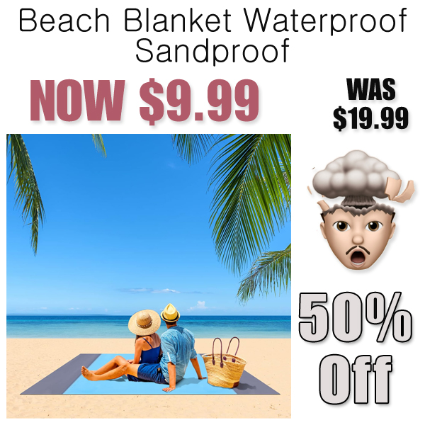 Beach Blanket Waterproof Sandproof Just $9.99 on Amazon (Reg. $19.99)