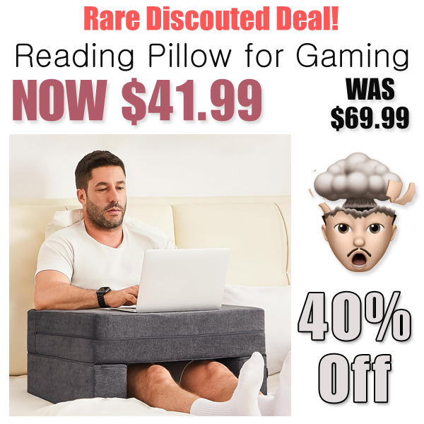 Reading Pillow for Gaming Only $41.99 Shipped on Amazon (Regularly $69.99)