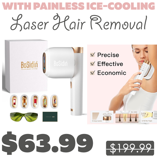 Laser Hair Removal Only $63.99 (Regularly $199.99)