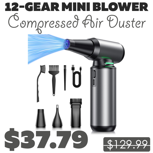 Compressed Air Duster Only $37.79 (Regularly $129.99)