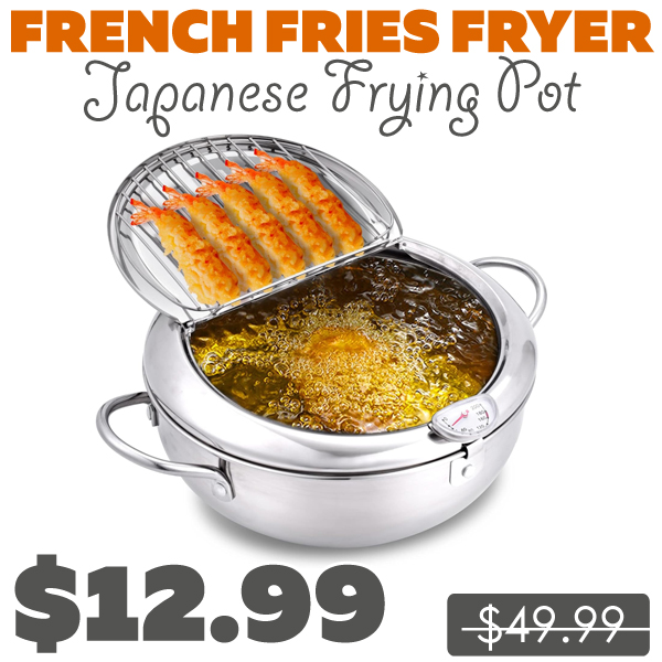 Japanese Frying Pot Only $12.99 (Regularly $49.99)