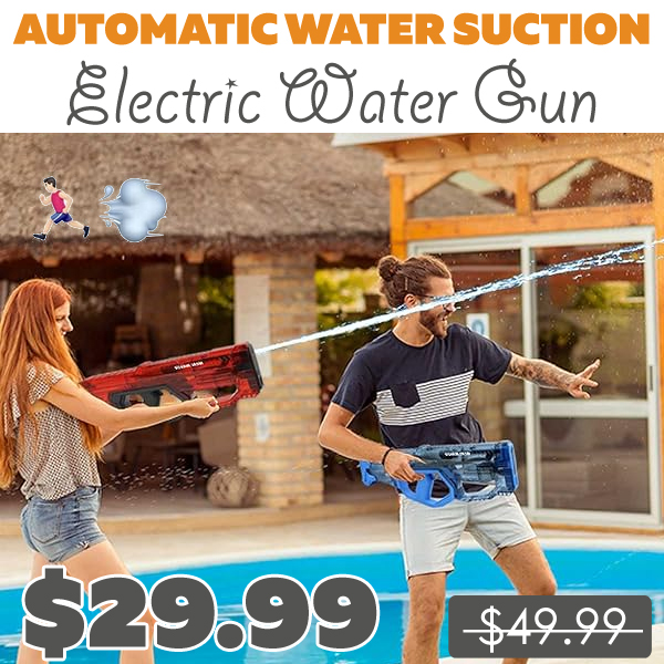 Electric Water Gun Only $29.99 (Regularly $49.99)