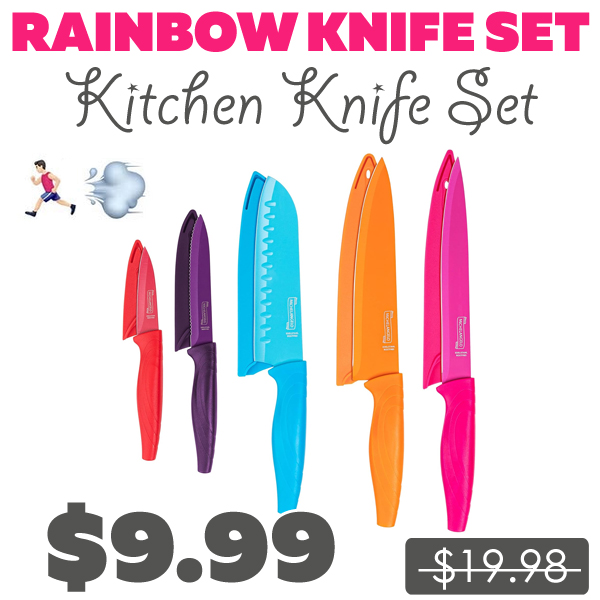Kitchen Knife Set Only $9.99 (Regularly $19.98)