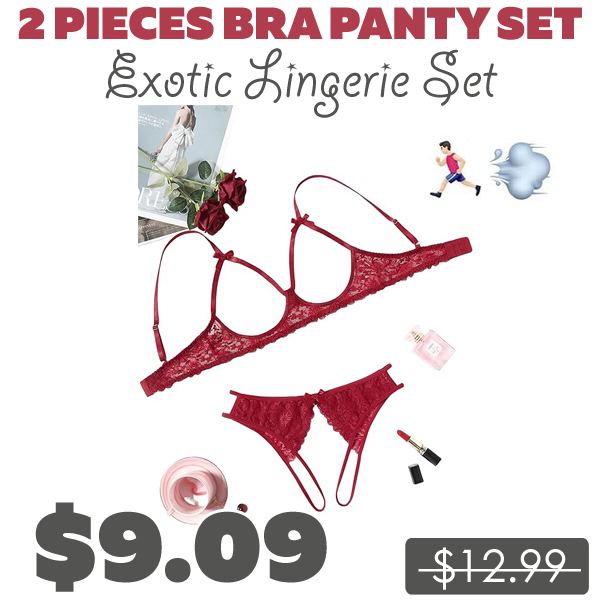 Exotic Lingerie Set Only $9.09 (Regularly $12.99)