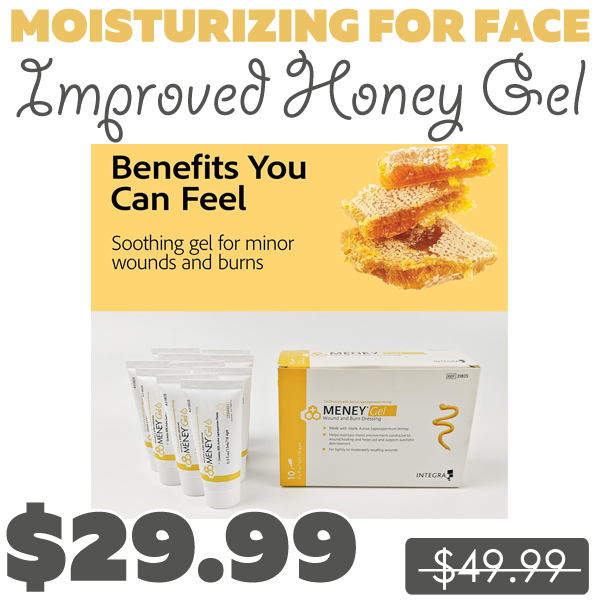 Improved Honey Gel Only $29.99 (Regularly $49.99)