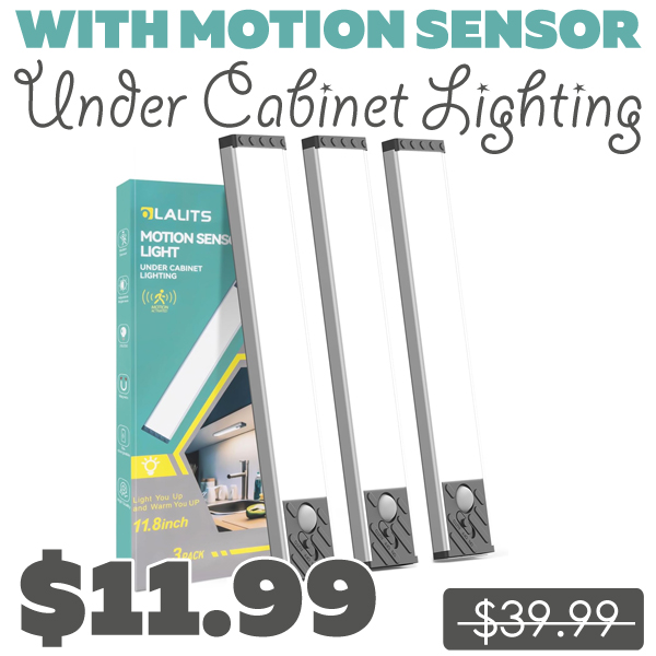 Under Cabinet Lighting Only $11.99 (Regularly $39.99)
