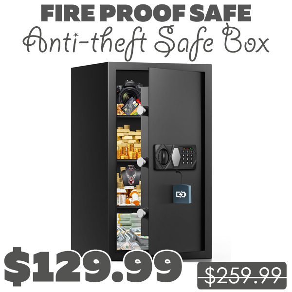 Anti-theft Safe Box Only $129.99 (Regularly $259.99)