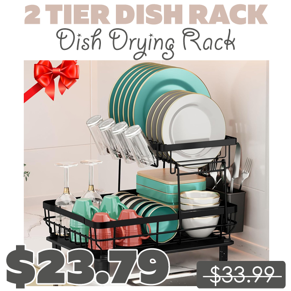 Dish Drying Rack Only $23.79 (Regularly $33.99)
