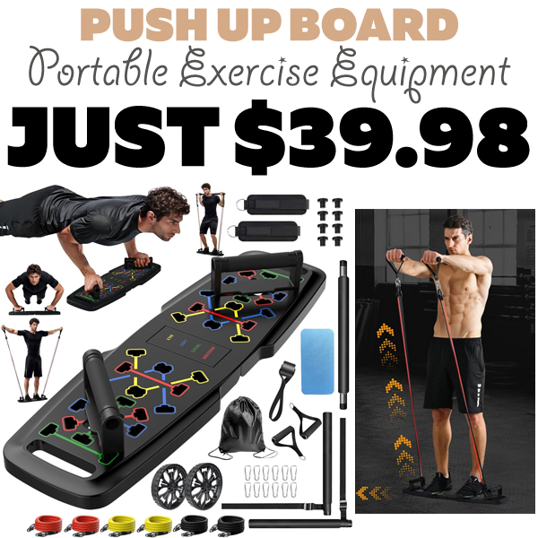 Portable Exercise Equipment Only $39.98 (Regularly $59.99)