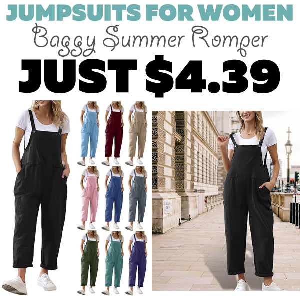 Baggy Summer Romper Only $4.39 (Regularly $10.99)