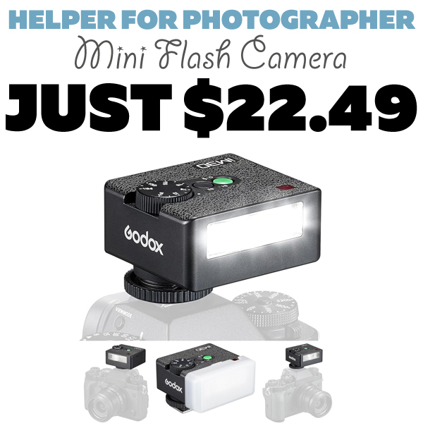 Mini Flash Camera Only $22.49 (Regularly $44.99)