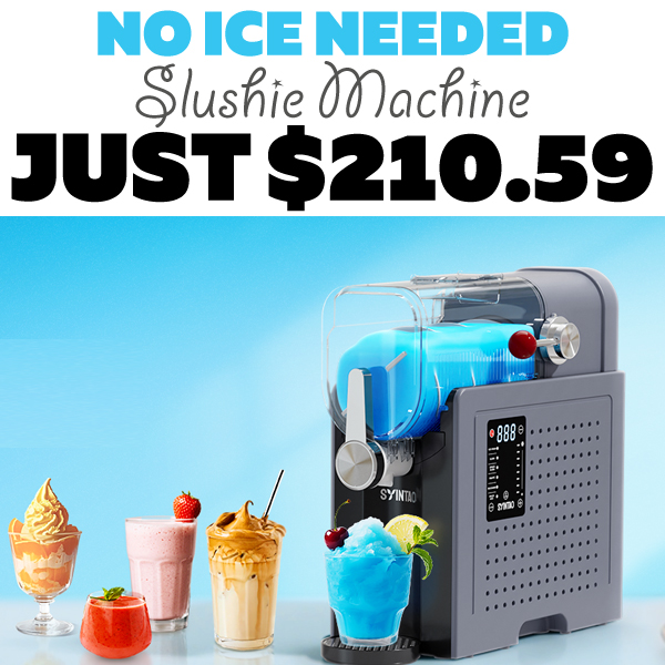 Slushie Machine Only $210.59 (Regularly $349.99)