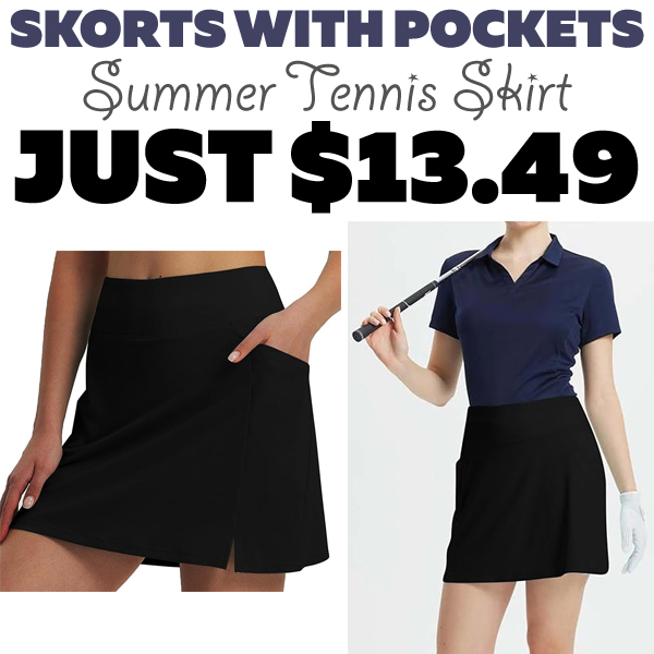 Summer Tennis Skirt Only $13.49 (Regularly $26.99)