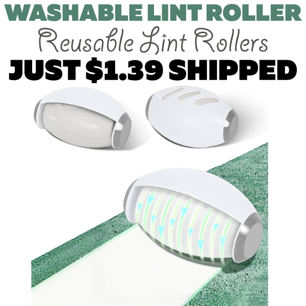 Reusable Lint Rollers Only $1.39 (Regularly $1.99)