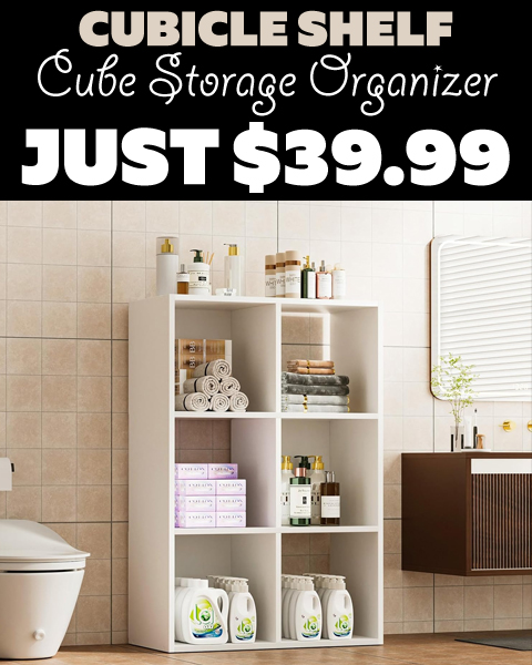 Cube Storage Organizer Only $39.99 (Regularly $69.99)