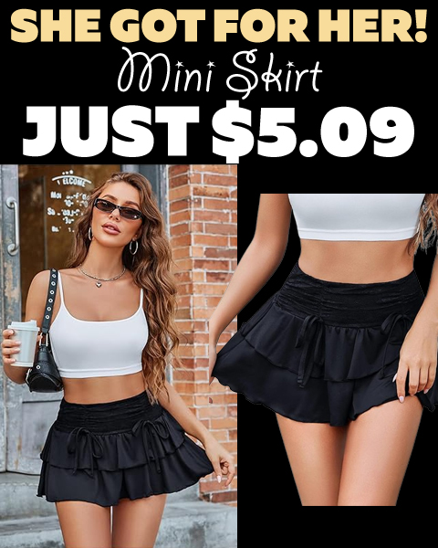 Mini Skirt Only $5.09 (Regularly $12.74)