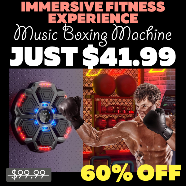 Music Boxing Machine Only $41.99 (Regularly $99.99)
