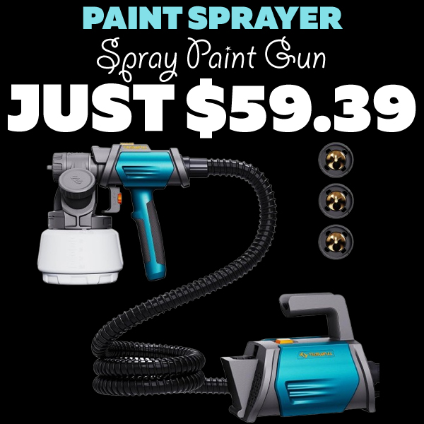 Spray Paint Gun Only $59.39 (Regularly $99.99)