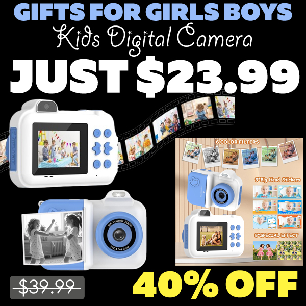 Kids Digital Camera Only $23.99 (Regularly $39.99)