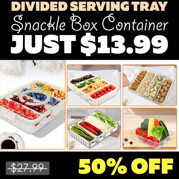 Snackle Box Container Only $13.99 (Regularly $27.99)