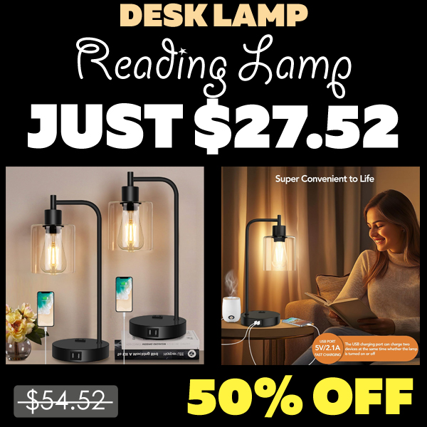 Reading Lamp Only $27.52 (Regularly $54.52)